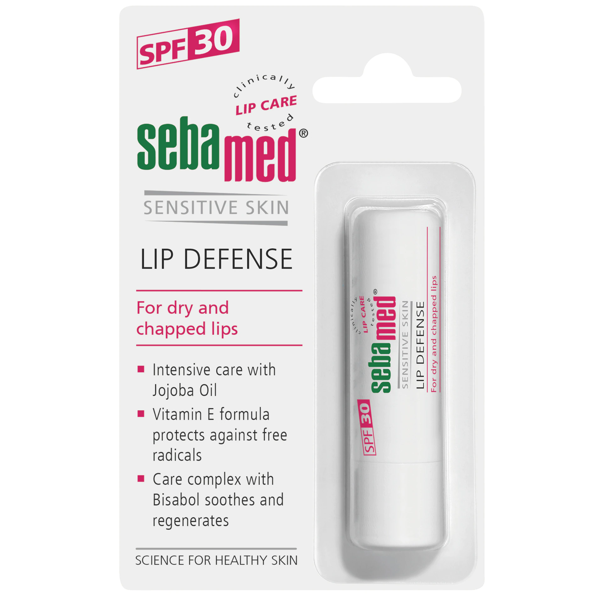 Balsam dermatologic protector pentru buze SPF 30, Sebamed