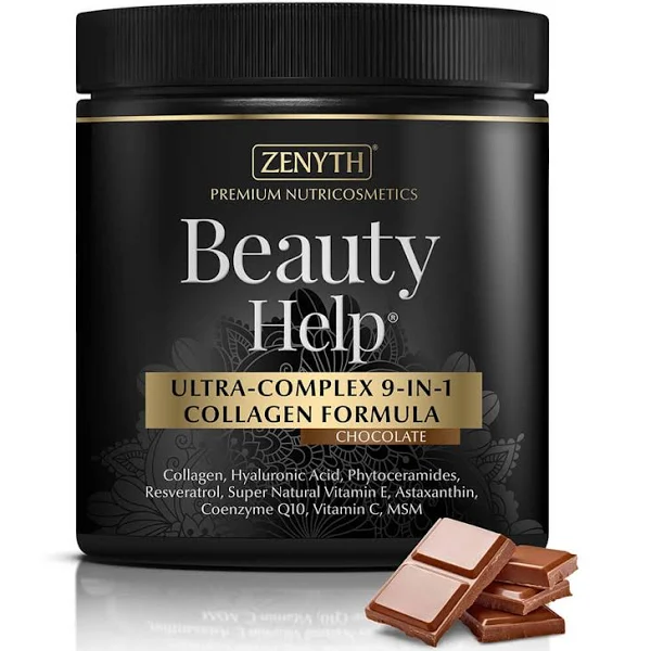Beauty Help Ultra-Complex 9-in-1 Collagen Formula ciocolata, 300 g, Zenyth