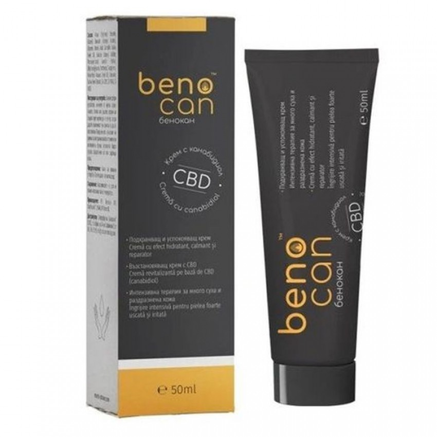 Benocan CBD Crema, 50ml, Naturpharma