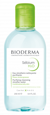 BIODERMA Sebium H2O solutie micelara, ten mixt-gras x 250ml