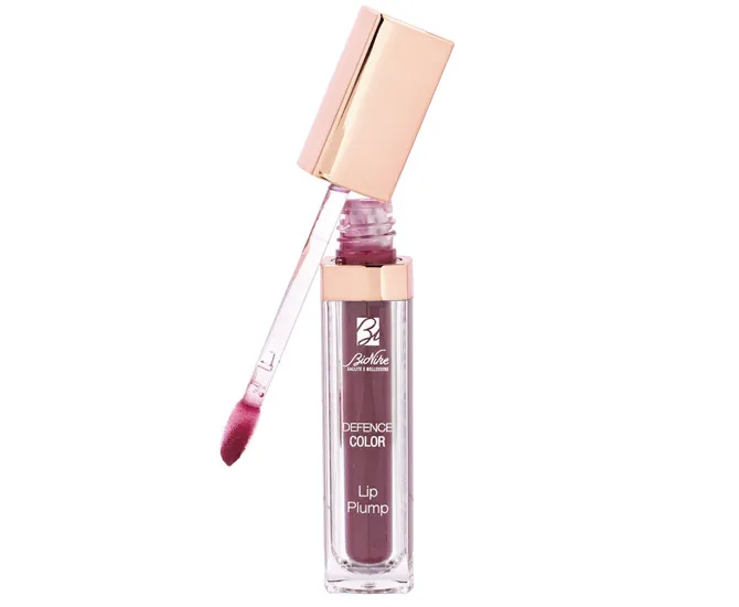 Lip gloss cu efect de umplere Defence Color, 005 Mure, 6 ml, Bionike