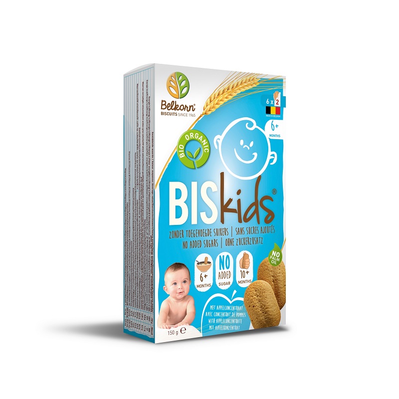 Biscuiti Biskids Bebe 6L+ ECO, 150g, Belkorn