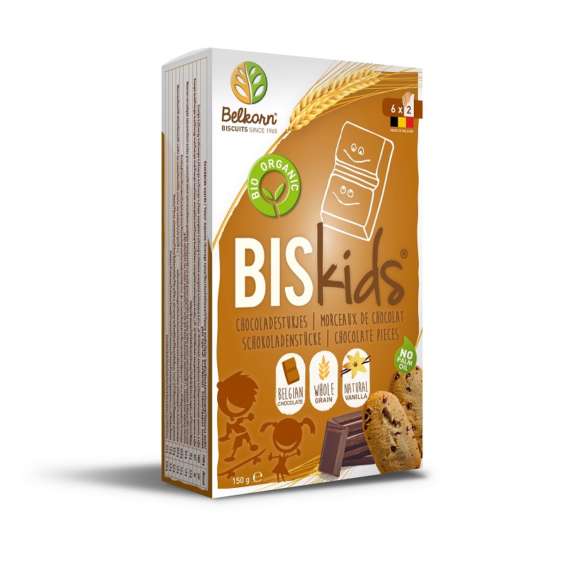 Biscuiti cu ciocolata Eco, 150 gr, Belkorn