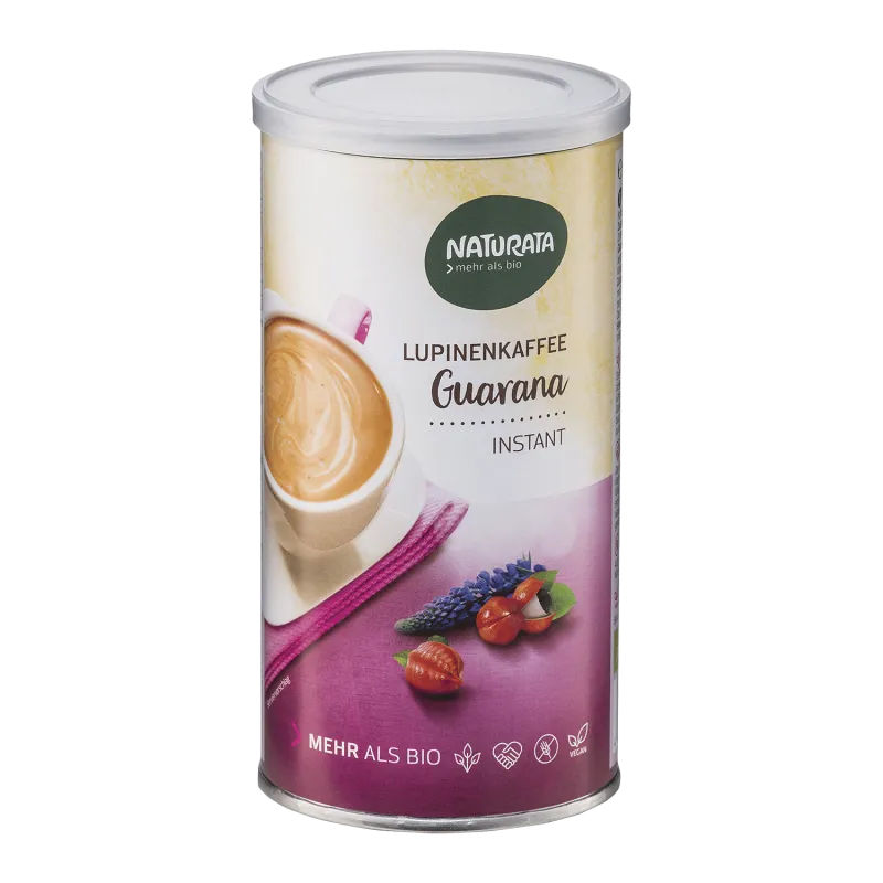 Cafea eco de cereale 25% lupin cu guarana, 150g, Naturata