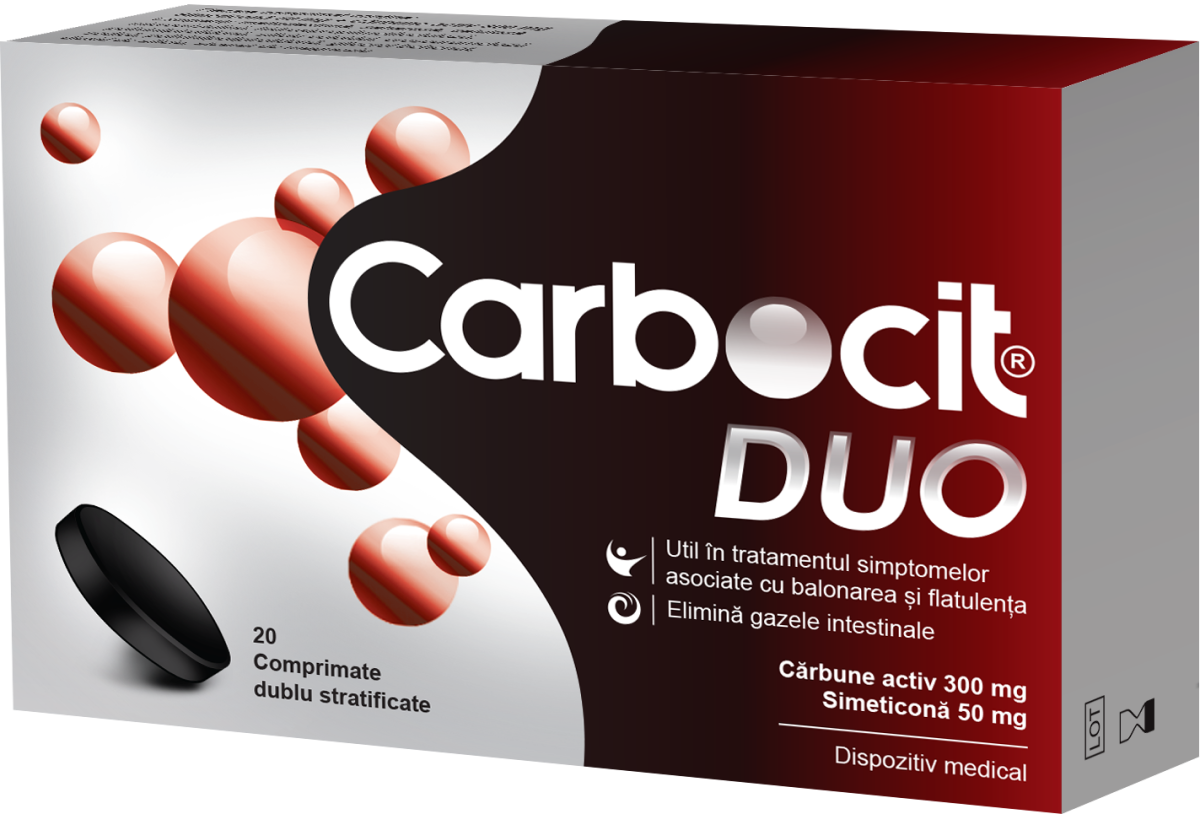 Carbocit DUO, 20 comprimate, Biofarm