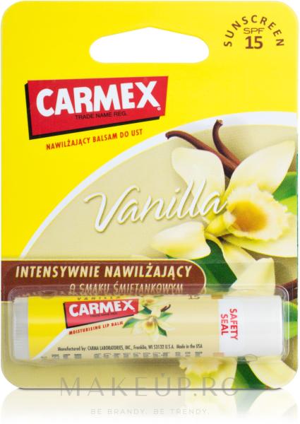 Carmex Balsam buze VANILIE stick SPF15 x 4.25g