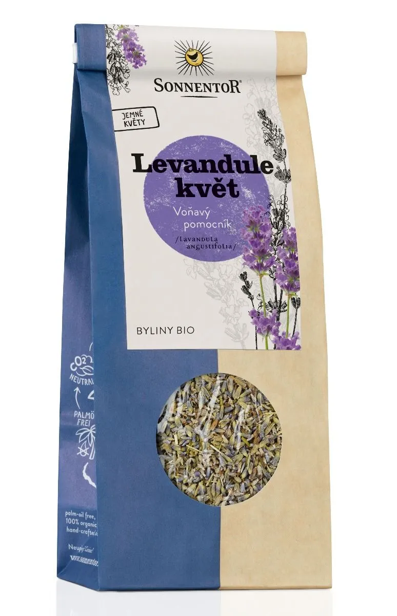 Ceai din flori de Lavanda eco, 70g, Sonnentor