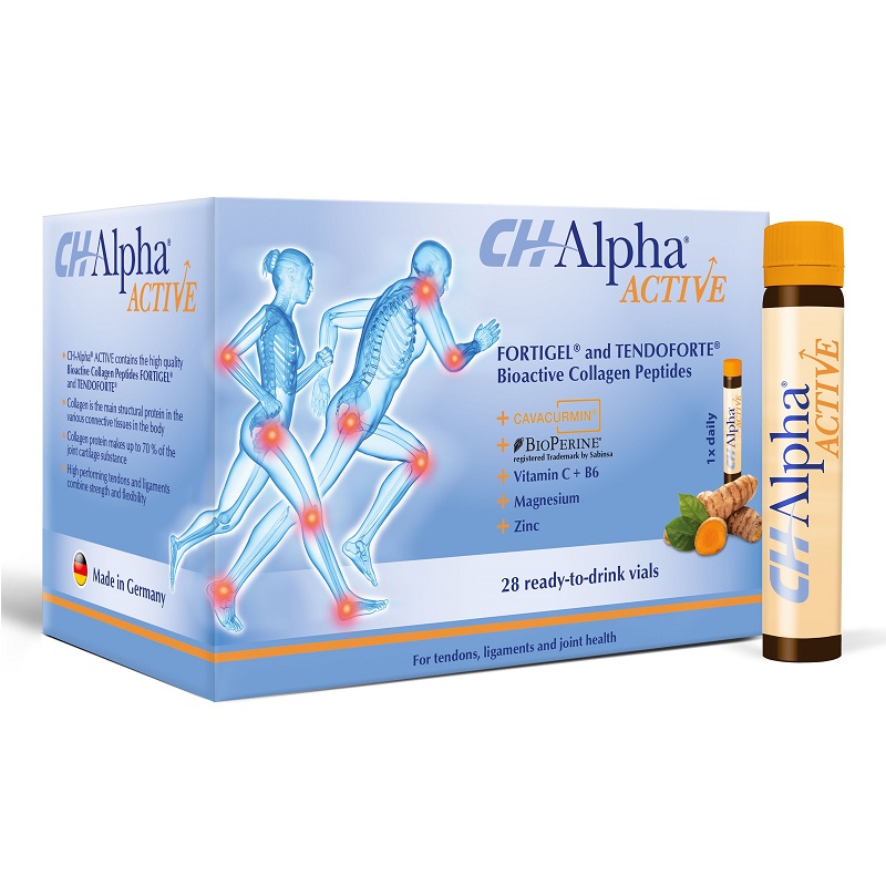 CH Alpha Active Colagen lichid 4 in1, 28 fiole buvabile, Gelita Health