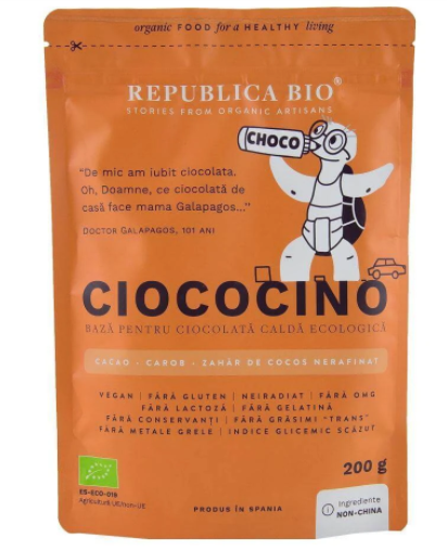 Ciococino pulbere eco, 200g, Republica Bio
