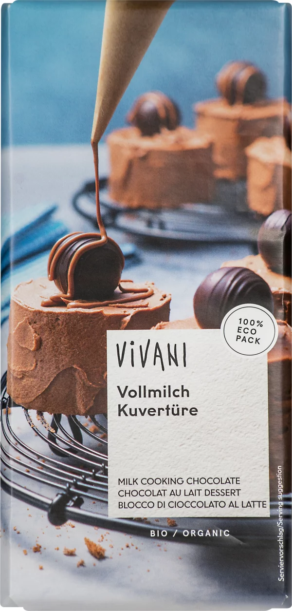Ciocolata menaj cu lapte eco, 200g, Vivani