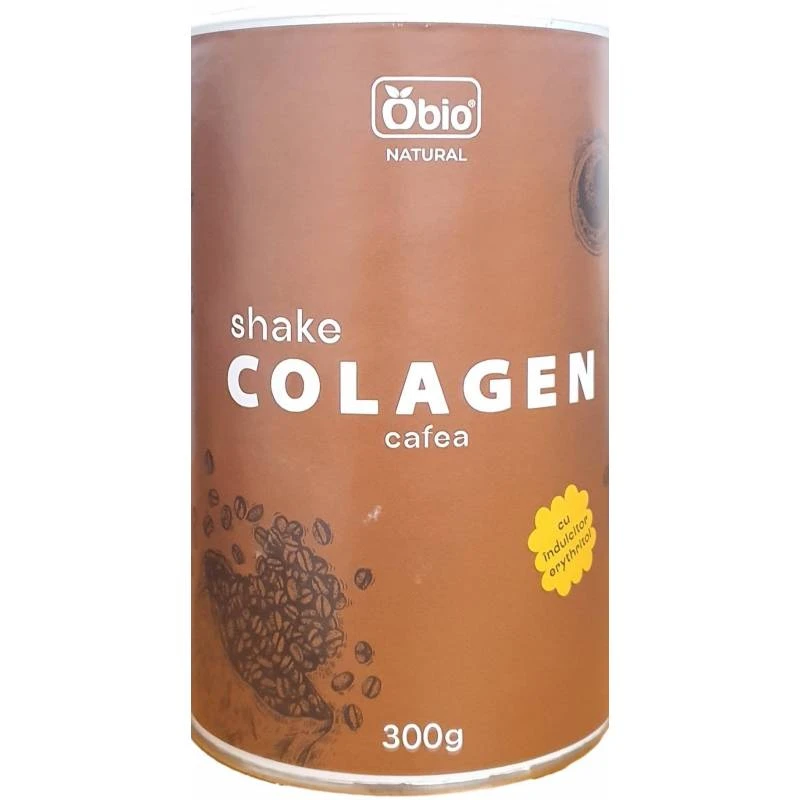 Colagen shake cu cafea, 300g, OBio
