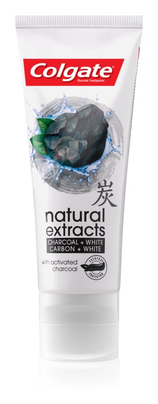 Pasta de dinti Natural Extracts Charcoal, 75ml, Colgate