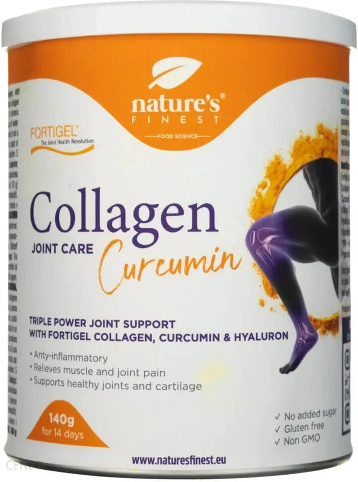 Collagen Joint Care cu curcuma, 140 g, Nature's Finest