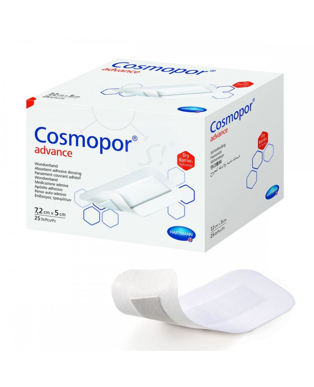 Cosmopor Advance Plasture 7,2 x 5cm x 25buc (Hartmann)