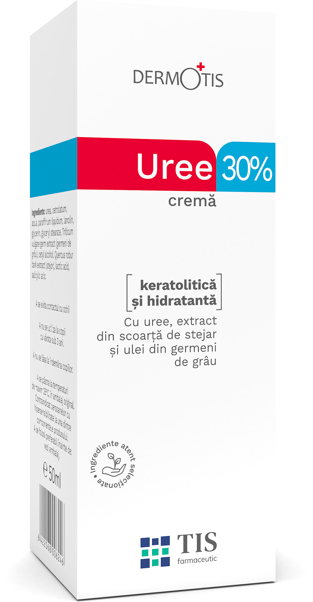 Crema cu Uree 30%, 50 ml, Tis Farmaceutic