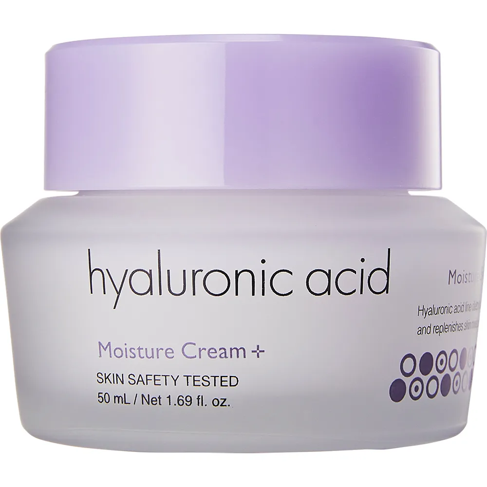 Crema de fata hidratanta Hyaluronic Acid Moisture +, 50ml, Its Skin