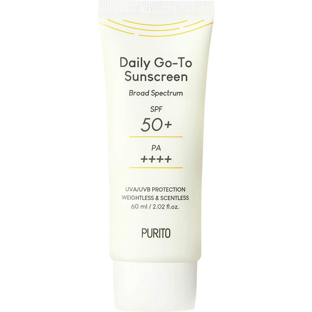 Crema fata Daily Go-To Sunscreen SPF50+, 60ml, Purito