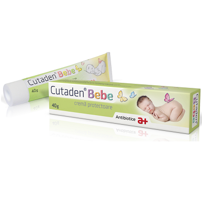 Cutaden Bebe crema protectoare, 40 g, Antibiotice