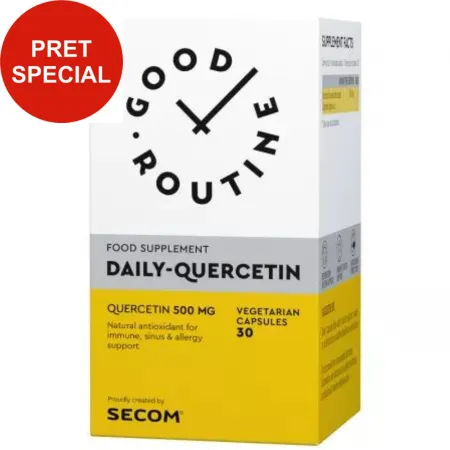 Daily Quercetin 500mg Good Routine, 30cps, Secom
