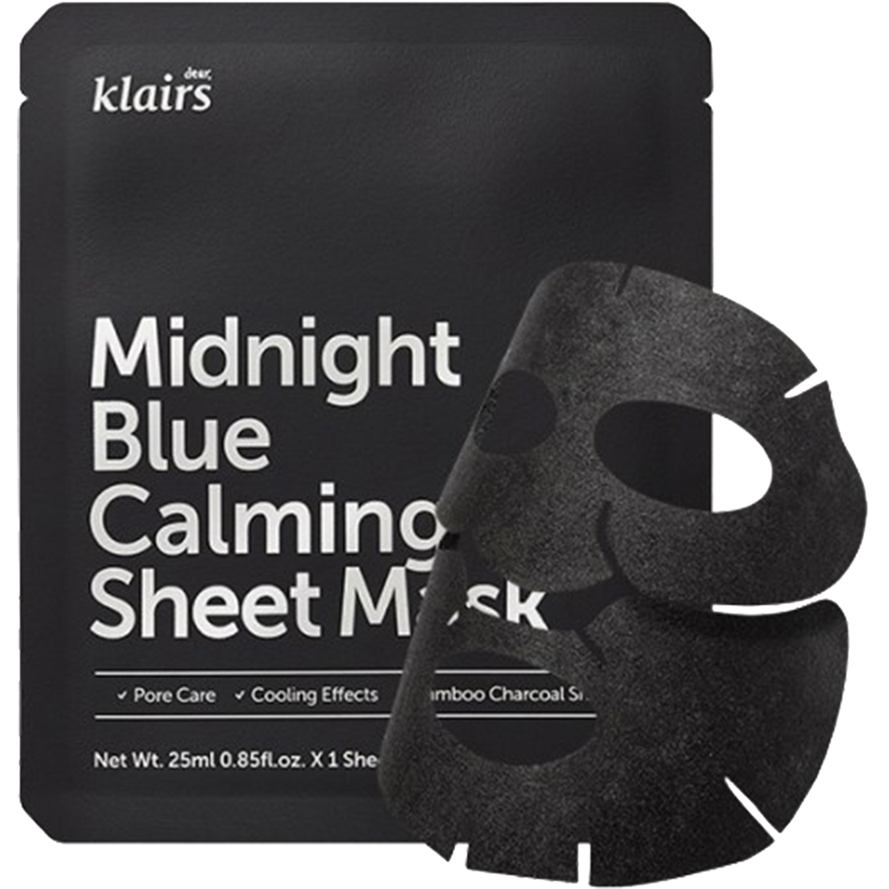 Dear Klairs Midnight Blue Masca de fata cu efect calmant, 25ml