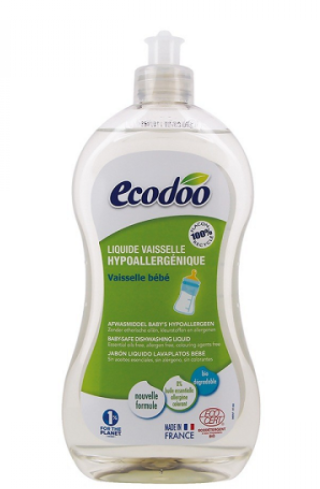 Detergent hipoalergenic biberoane vesela bebelusi, 500 ml, Ecodoo