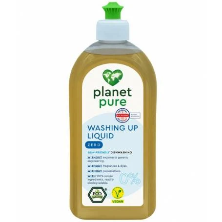Detergent pentru vase neutru hipoalergen eco, 500ml, Planet Pure