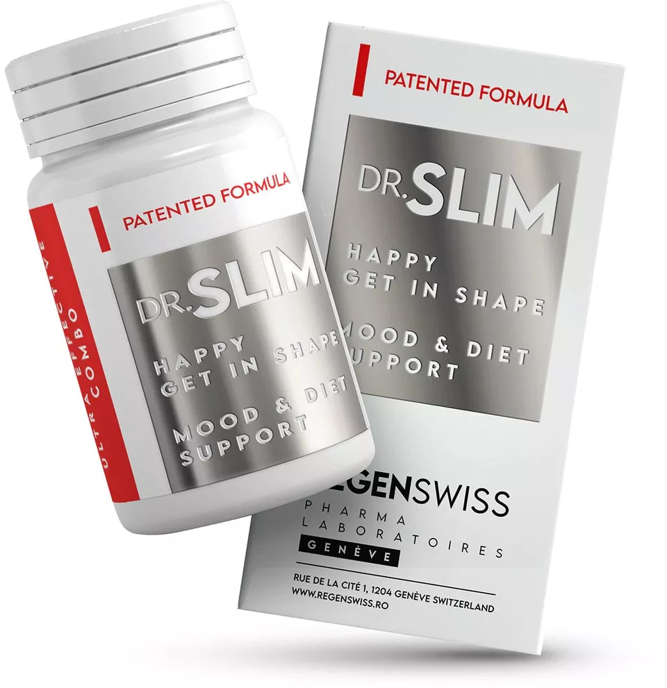 Dr. Slim Mood & Diet Suport, 60 capsule,  RegenSwiss