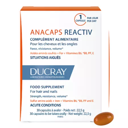 Anacaps Reactiv, 30 capsule, Ducray