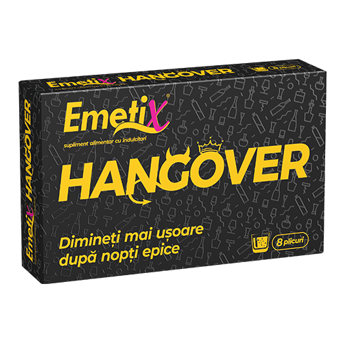 Emetix Hangover, 8 plicuri, FITERMAN