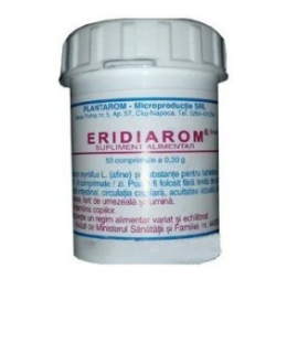Eridiarom, 50 comprimate, Plantarom Microproductie