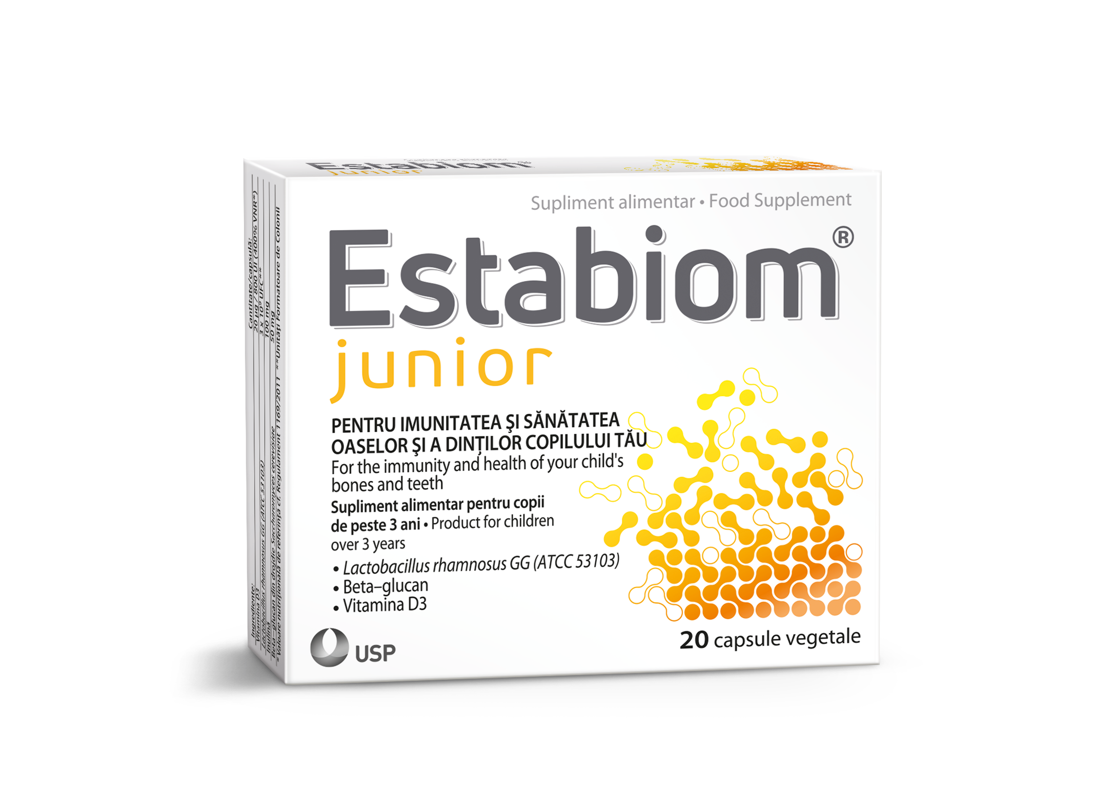 Estabiom Junior, 20 capsule,  USP