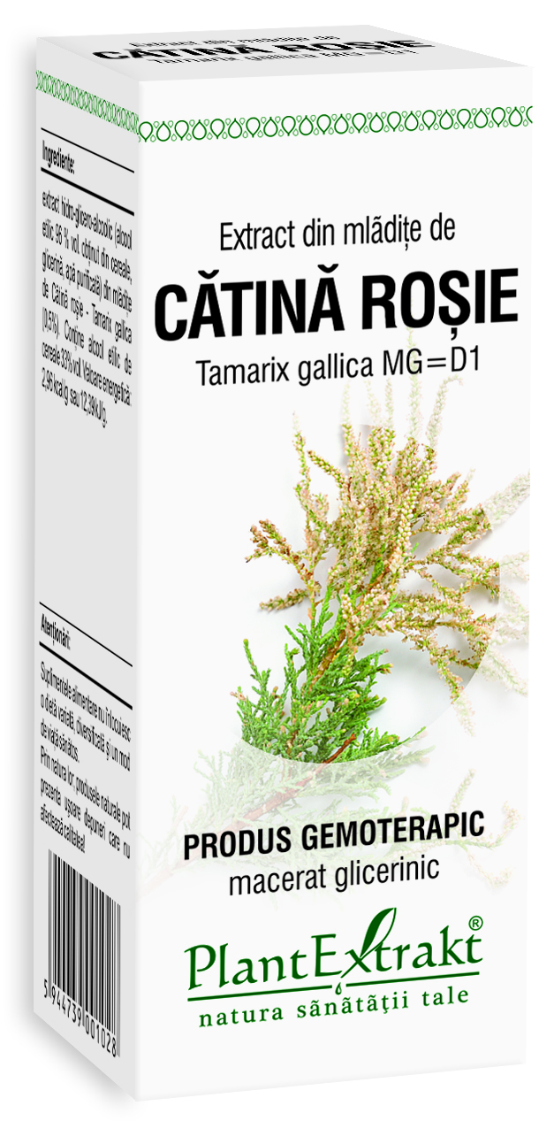 Extract din mladite de catina rosie (tamarix), 50 ml, Plantextrakt