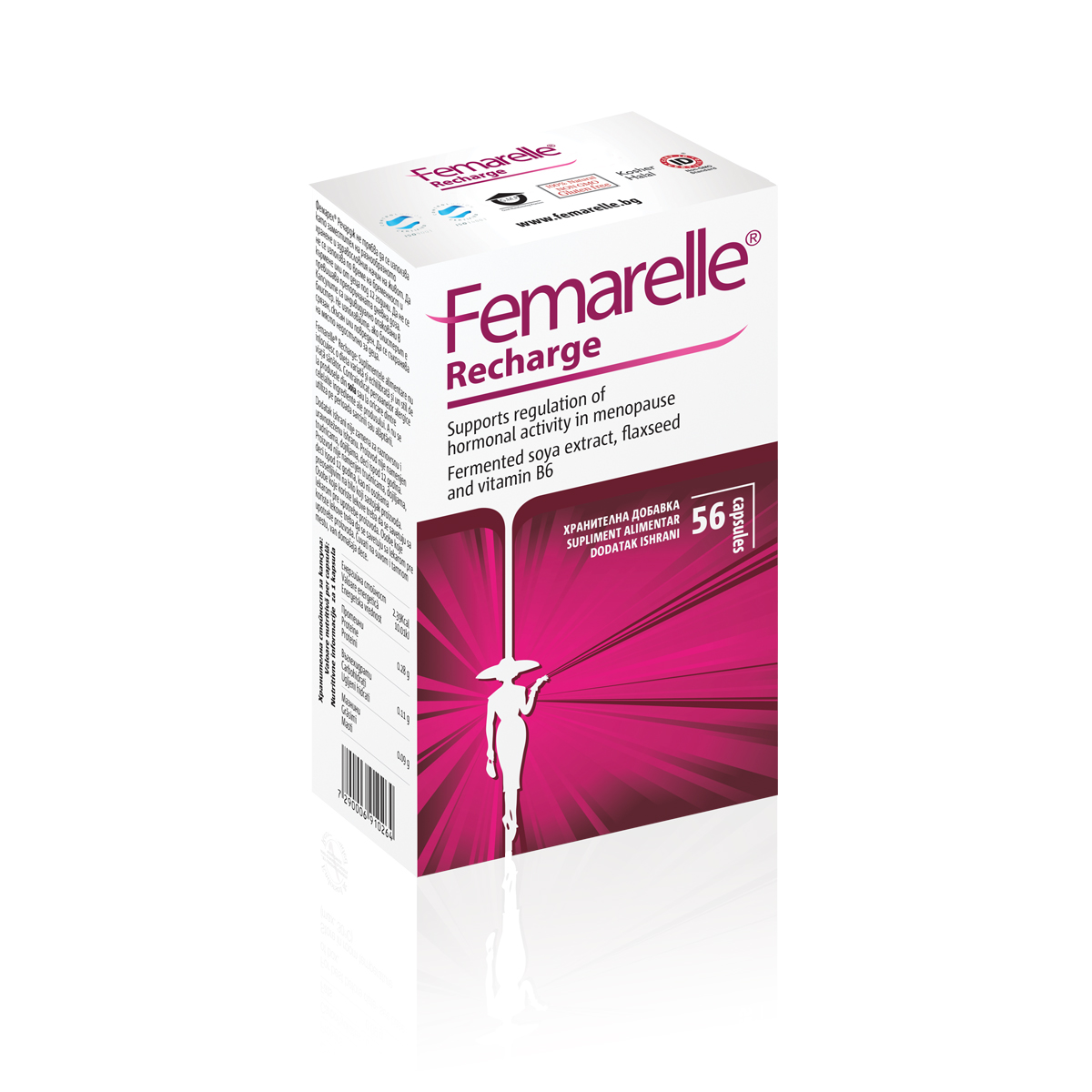 Femarelle Recharge, 56 capsule, Secure Pharmaceuticals
