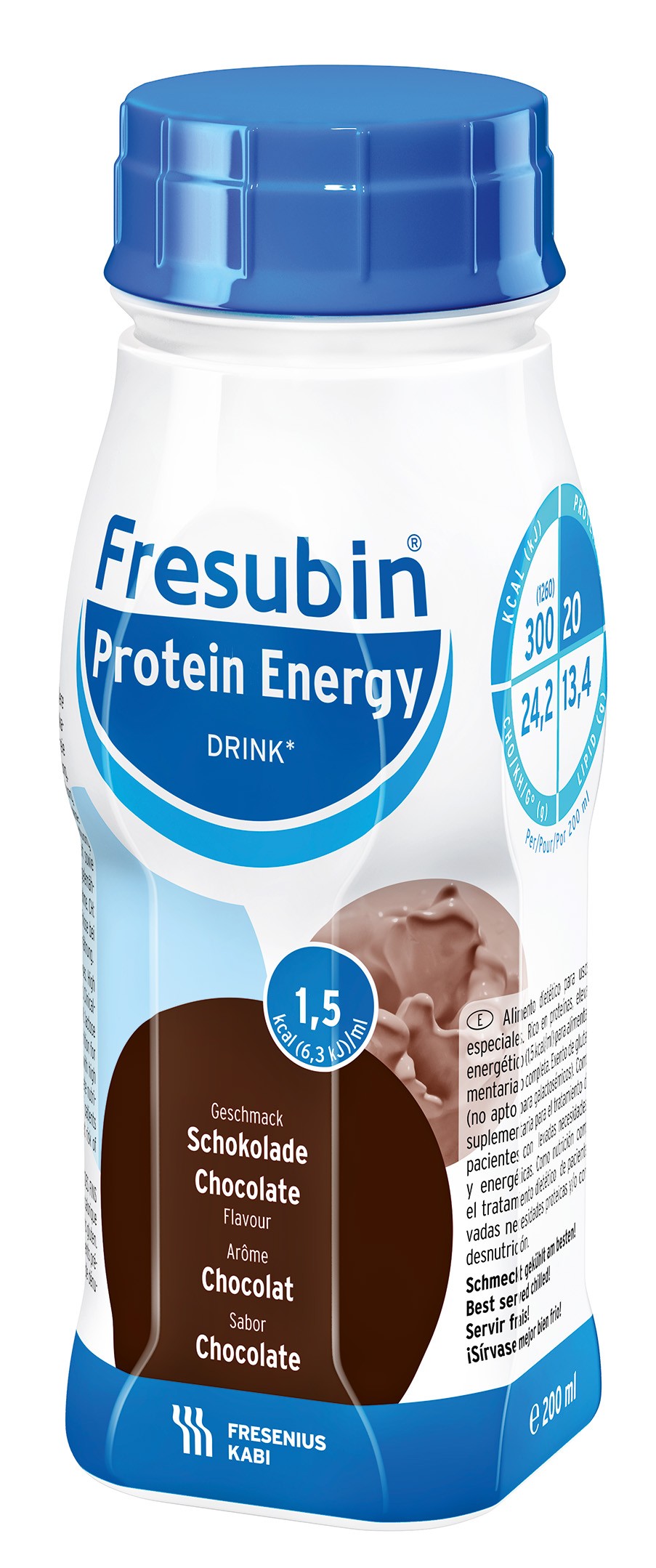 Bautura Fresubin Protein Energy 1,5kcal cu aroma de ciocolata, 200ml, Fresenius Kabi