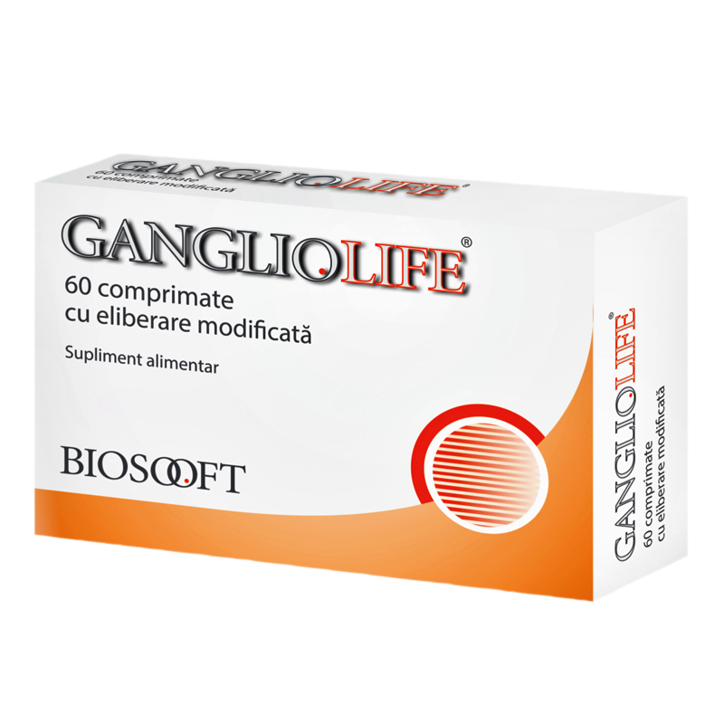 Gangliolife, 60 comprimate, BioSooft