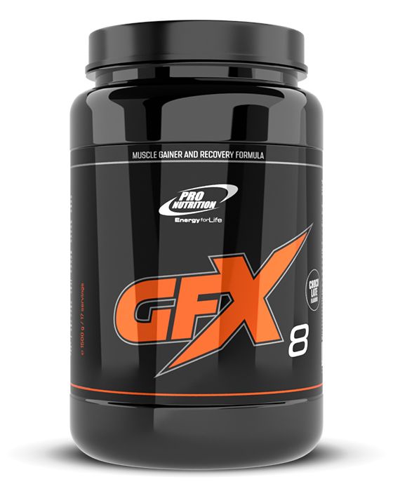 GFX-8 cu aroma ciocolata, 1500 g, Pro Nutrition