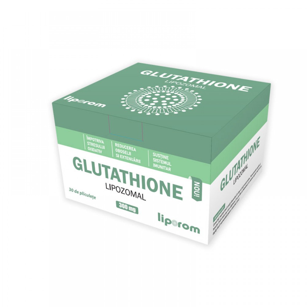 Glutathion 300mg, 30 plicuri, Liporom