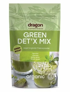 Green Detox mix bio, 200g, Dragon Superfoods