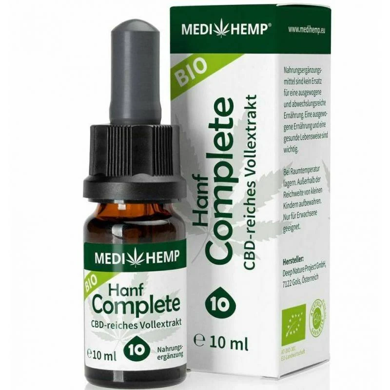 Hemp Complete 10% CBD, bio, 10ml, Medihemp