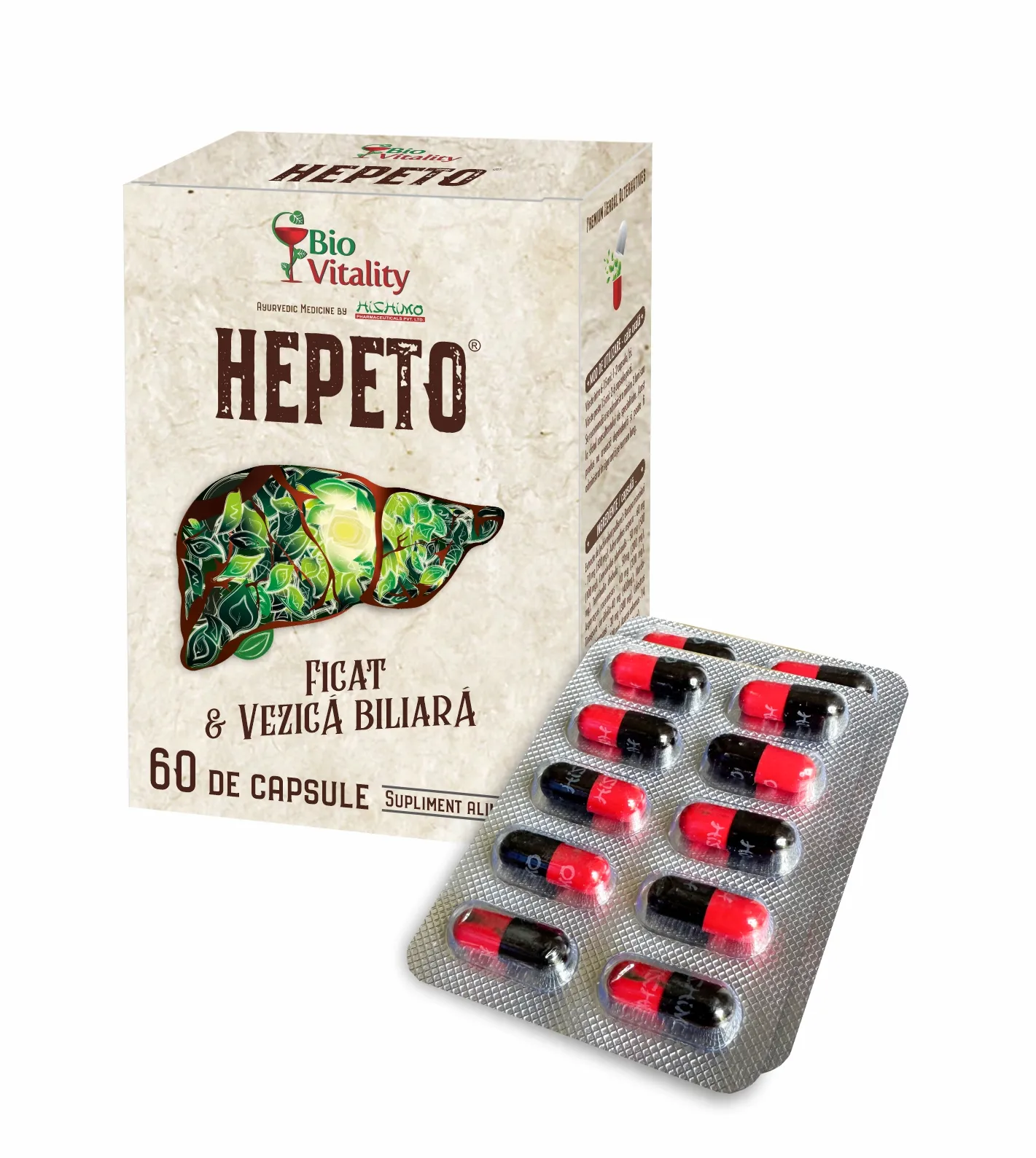 Hepeto, 60 capsule, Bio Vitality