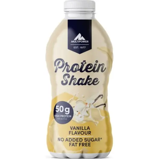 Shake proteic cu aroma de Vanilie, 500ml, Multipower