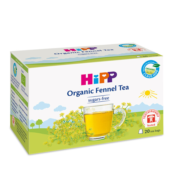 HIPP Ceai Organic de fenicul, 20 plicuri