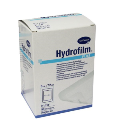 Hydrofilm Plus 5 x 7.2cm x 50buc (Hartmann)