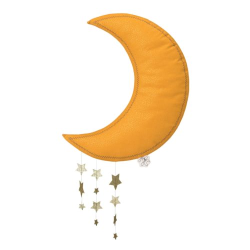 iFamily Luna galbena cu stele aurii 45cm