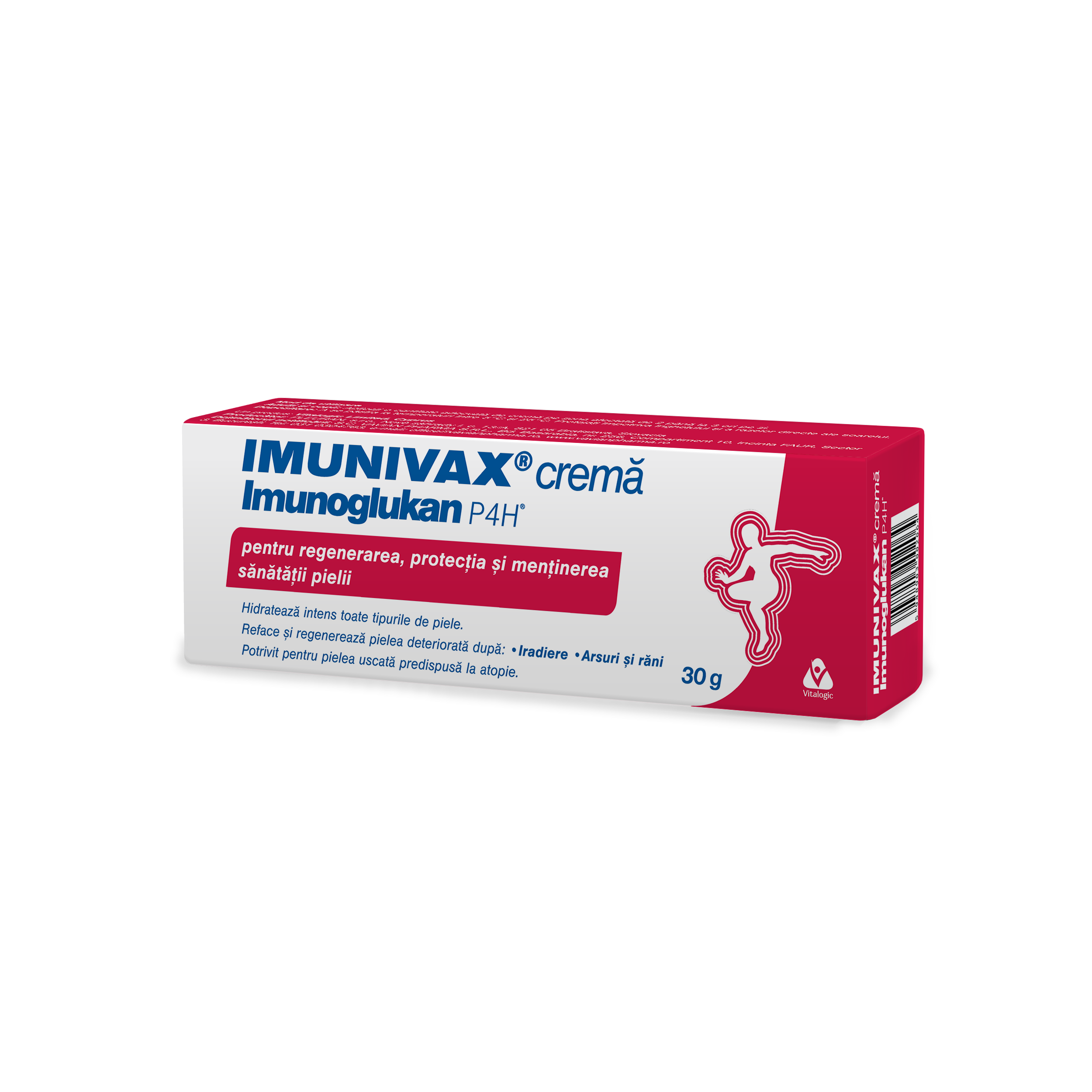 IMUNIVAX Imunoglukan P4H crema, 30g, Vitalogic
