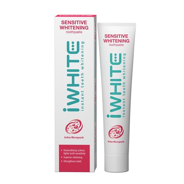 Pasta de dinti Whitening Sensitive pentru gingii sensibile, 75ml, IWhite