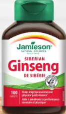 JAMIESON Ginseng Siberian 100cps