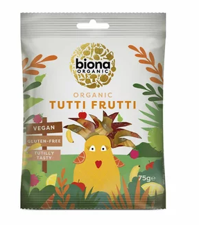 Jeleuri Tutti Frutti eco, 75g, Biona
