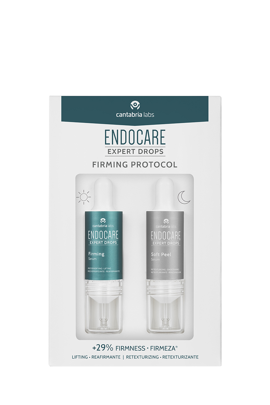 Kit pentru fermitate Expert Drops Endocare, 2 x 10 ml, Cantabria Labs