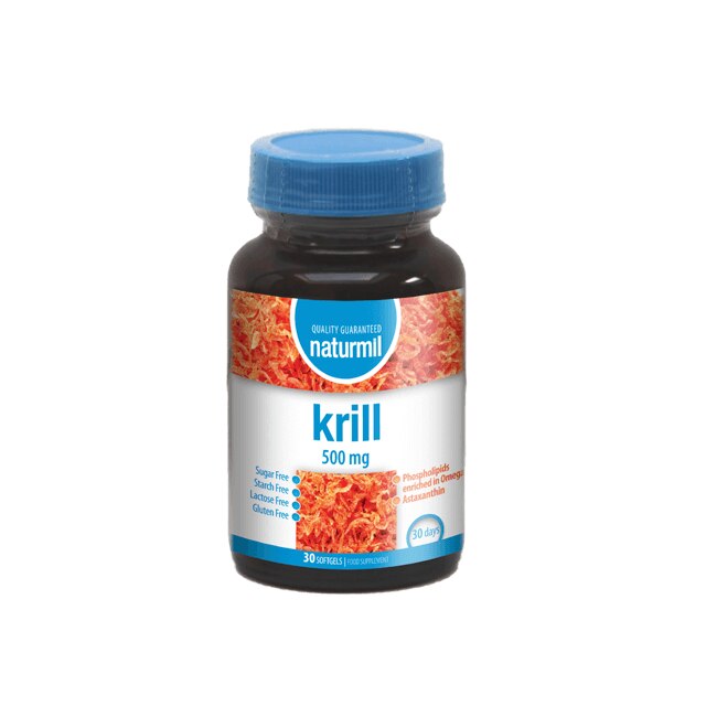 Krill 500mg, 30 capsule, Naturmil